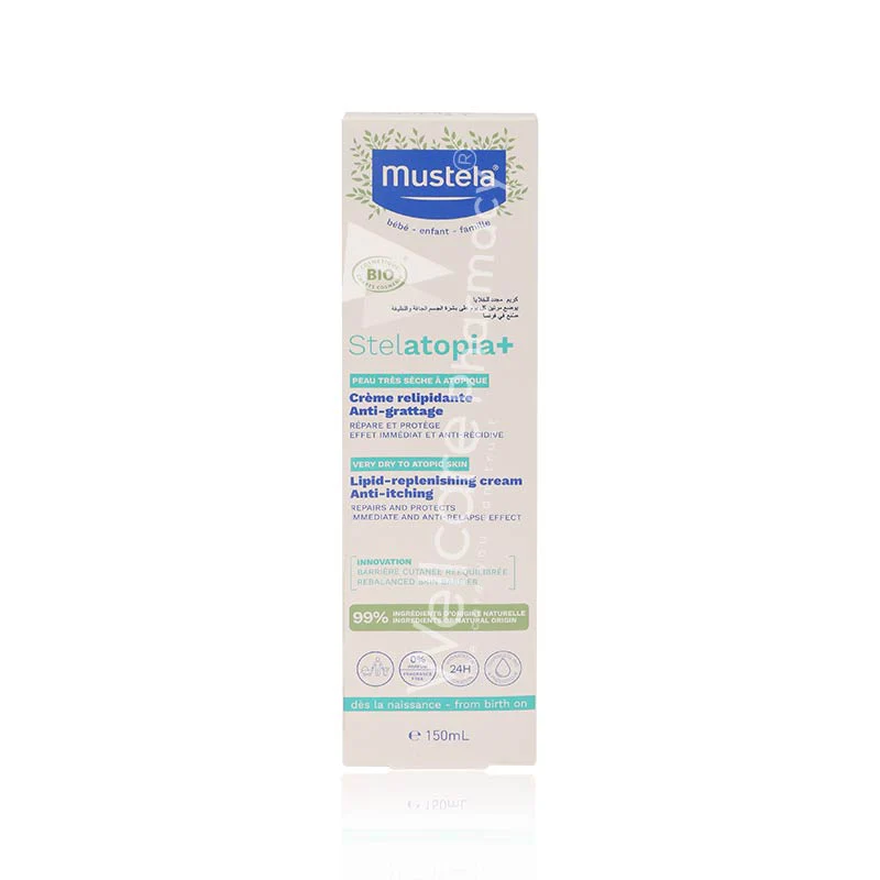 Mustela Stelatopia+ Lipid-Replenishing Cream 150ml