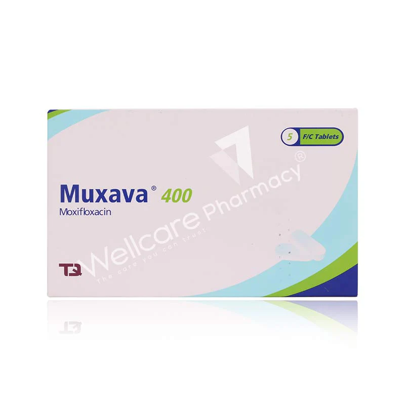 Muxava 400mg Tablets 5'S