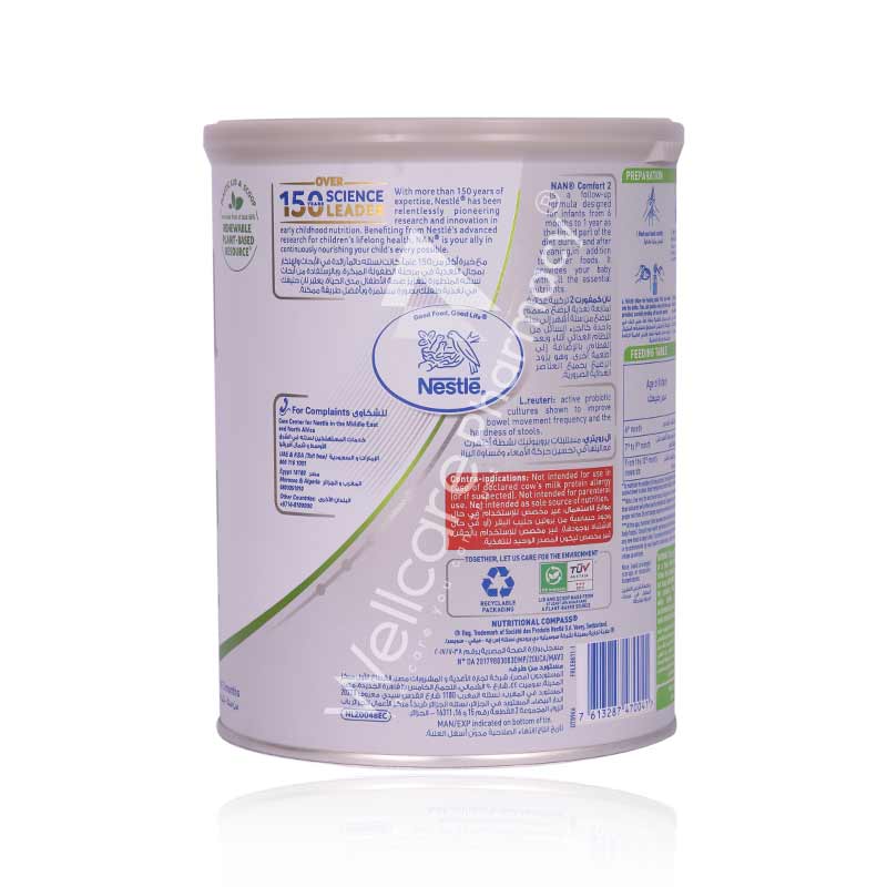 Nan Comfort 2 Milk Powder 800g - Image 3