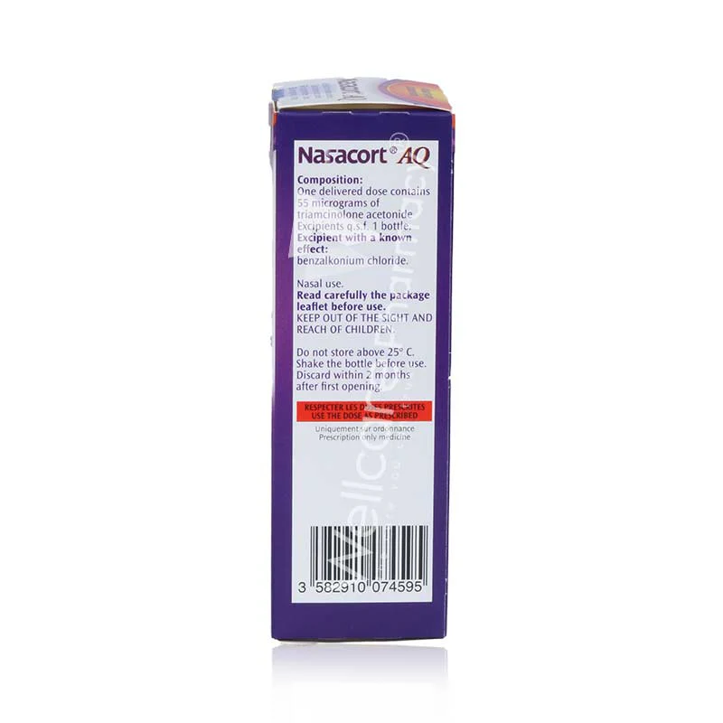 Nasacort Aq Nasal Spray 120 Doses - Image 3