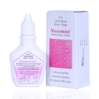 Nasomist Saline Nasal Drops And Spray 20ml - Image 2