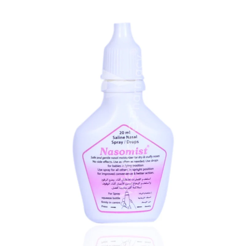 Nasomist Saline Nasal Drops And Spray 20ml - Image 3