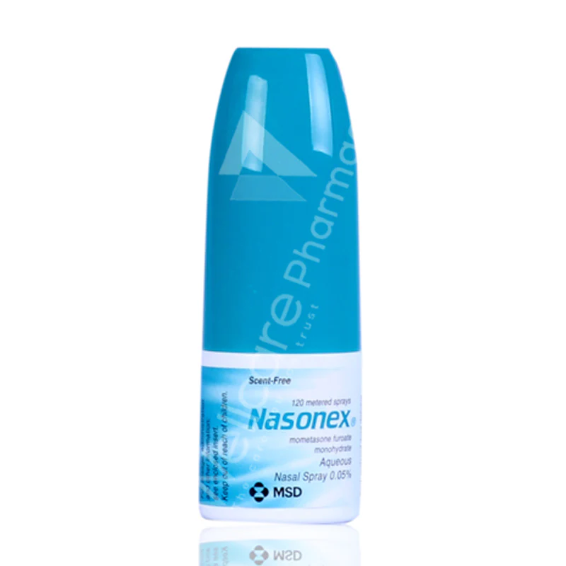 Nasonex Aqueous Nasal Spray 0.05% 120 Metered Sprays - Image 3
