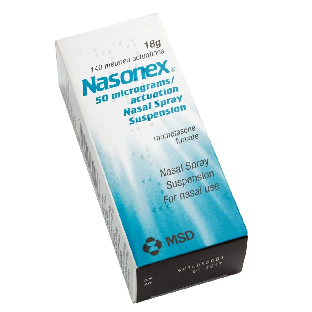 Nasonex Aqueous Nasal Spray 0.05% 120 Metered Sprays - Image 4