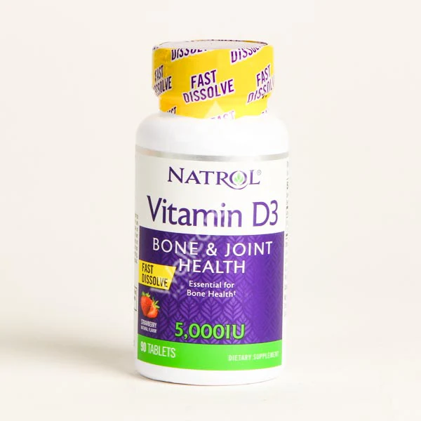 Natrol Vitamin D3 5000iu Tablets 90'S