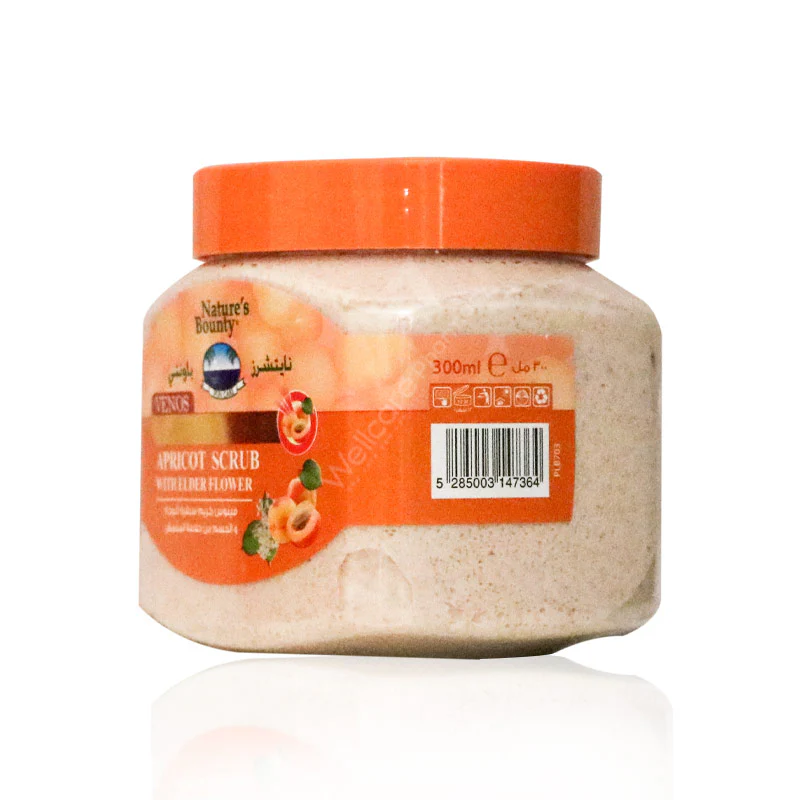 Nature Bounty Venos Face Scrub Apricot 300ml - Image 3