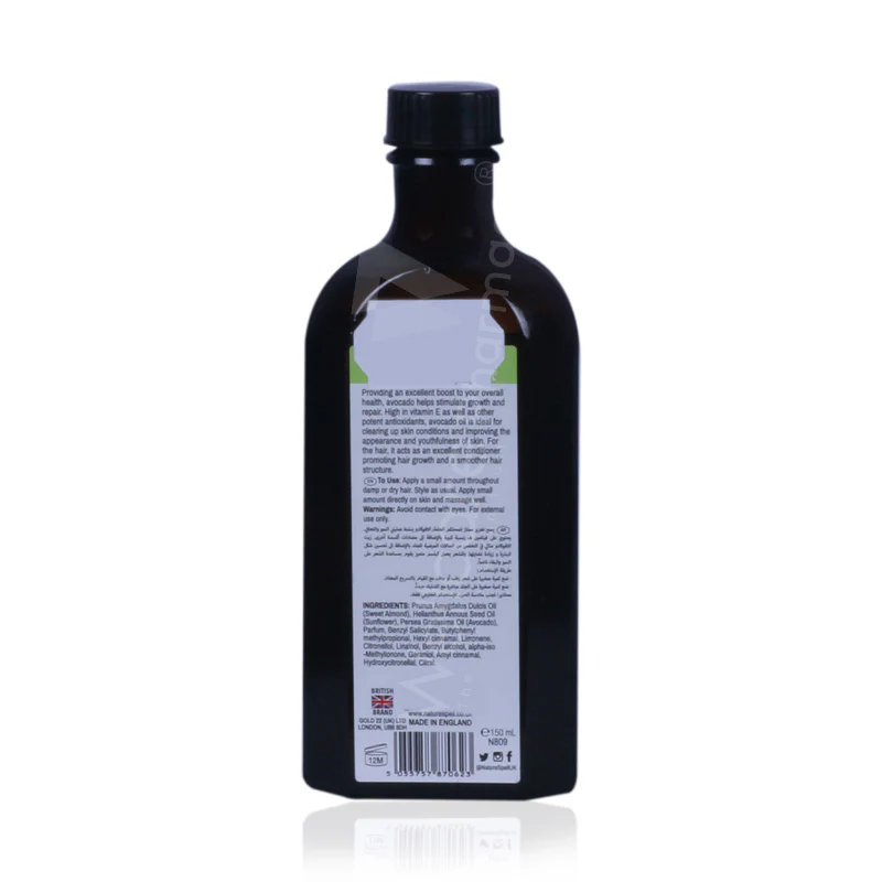 Nature Spell Natural Avocado Hair & Body Oil 150ml - Image 3