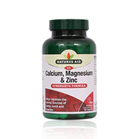 Natures Aid Calcium,Magnesium & Zinc Tablets 90'S - Image 3