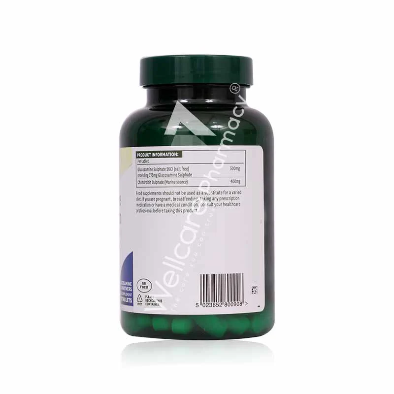 Natures Aid Glucosamine & Chondroitin Tablets 90'S - Image 3