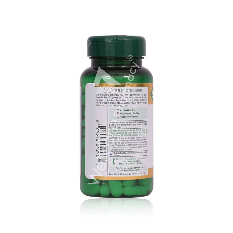 Nature'S Bounty Calcium Mag.Zinc Tablet 100'S - Image 3