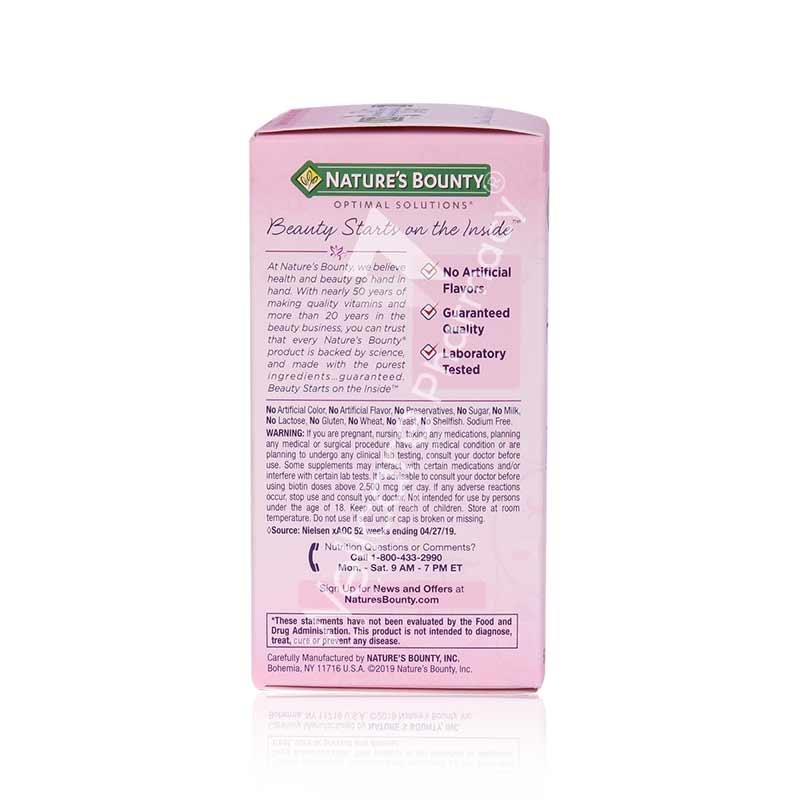 Nature'S Bounty Hair,Skin&Nail Tablets 60'S - Image 3