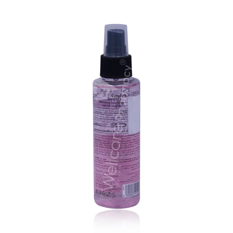 Natures Bounty Refreshing Face Mist Rose Water - Image 2