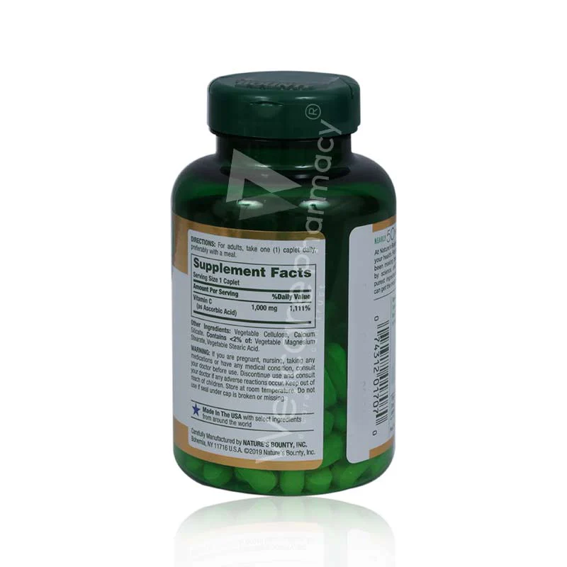 Nature'S Bounty-Vitamin C 1000mg Capsules 100'S - Image 3