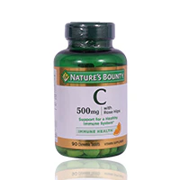 Nature'S Bounty Vitamin C 500mg With Rose Hips Chewable Tab 90'S - Image 2