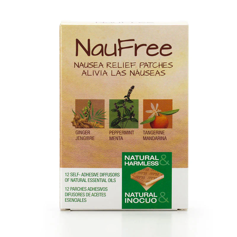 Naufree Nausea Relief Patches 12'S