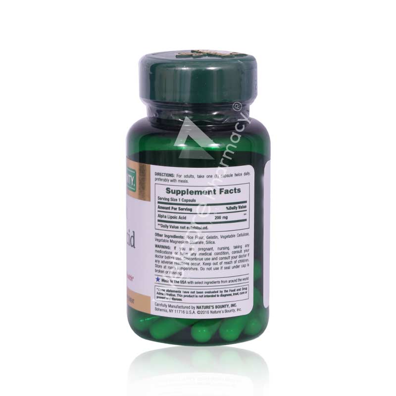 Nb-Alpha Lipoic Acid 200mg 30'S - Image 3