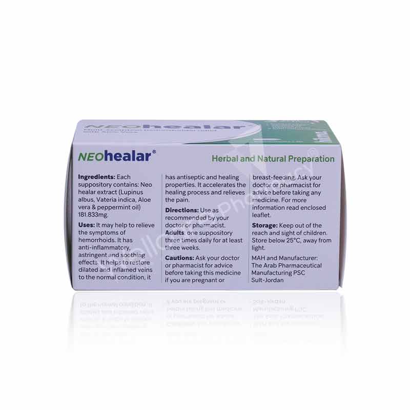 Neo Healar Suppositories 30'S - Image 3