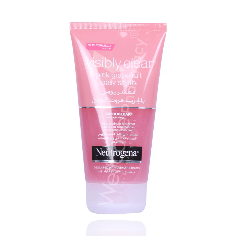 Neutrogena Fresh&Clear Daily Exfoliator With Pink Grapefruit 150ml - Image 3