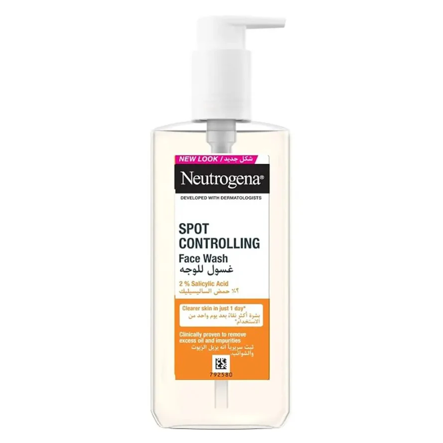 Neutrogena Spot Controlling Oil Free Facial Wash 200ml