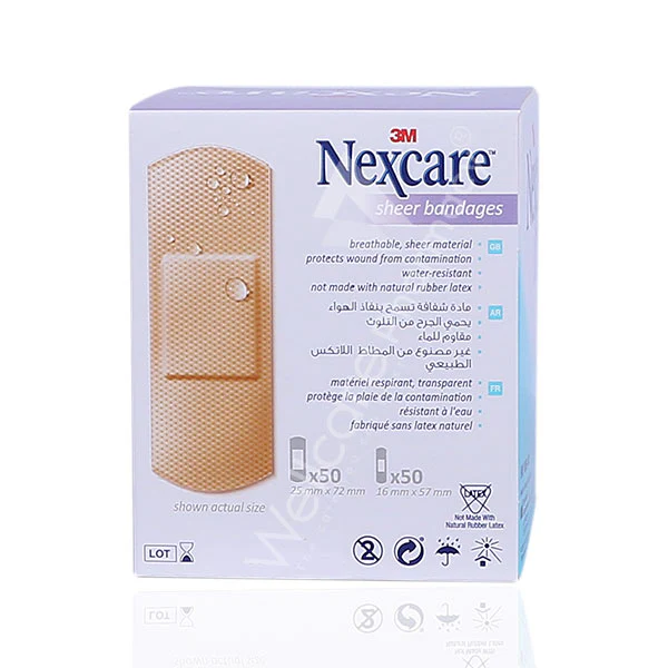 Nexcare Sheer Plastic Assorted Plaster - Image 3