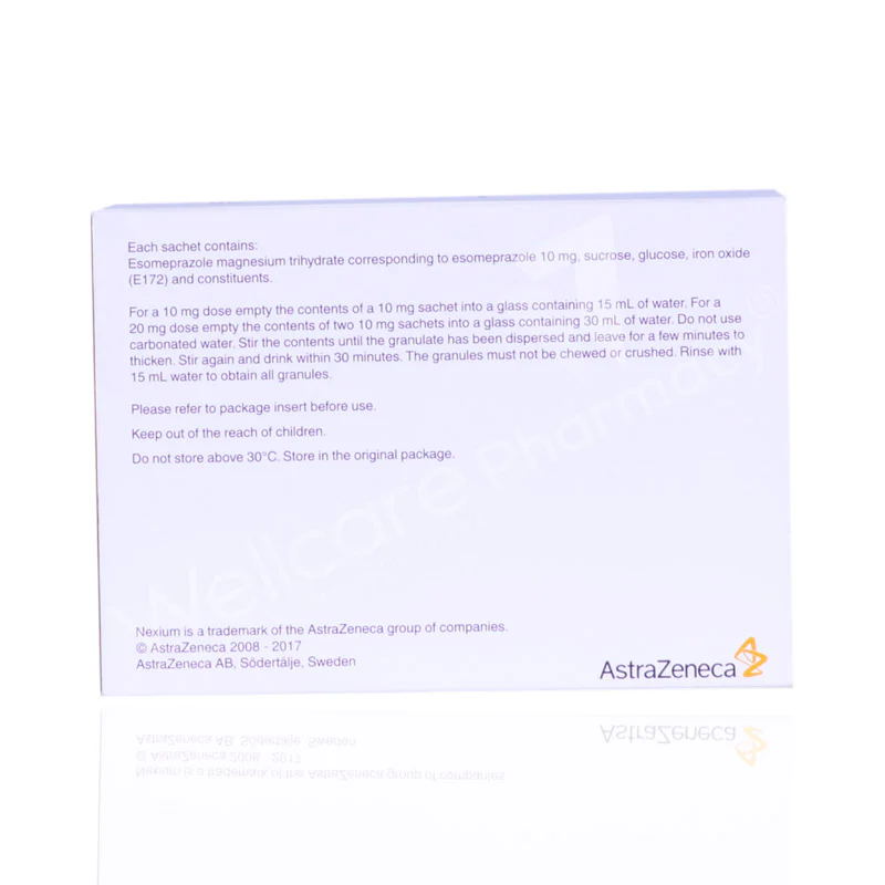 Nexium 10mg Sachet 28'S - Image 3