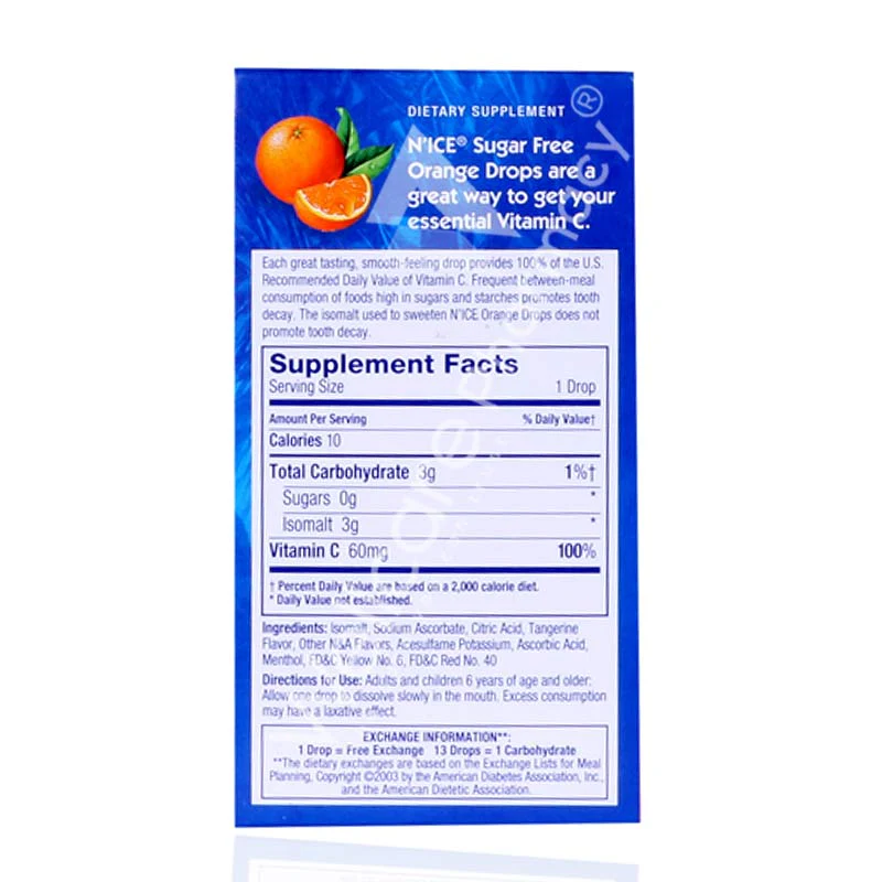 Nice Vitamin C Orange Lozenges.24'S - Image 3