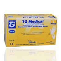 Nitrile Examination Gloves Powder Free Large100'S - Image 2