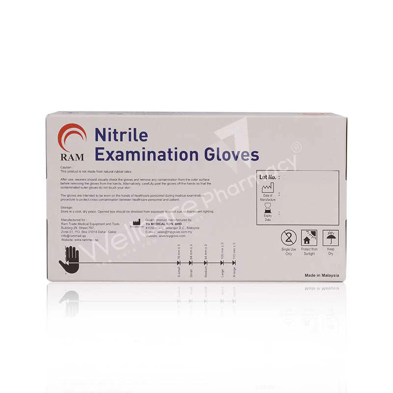 Nitrile Gloves Small 100'S - Image 3