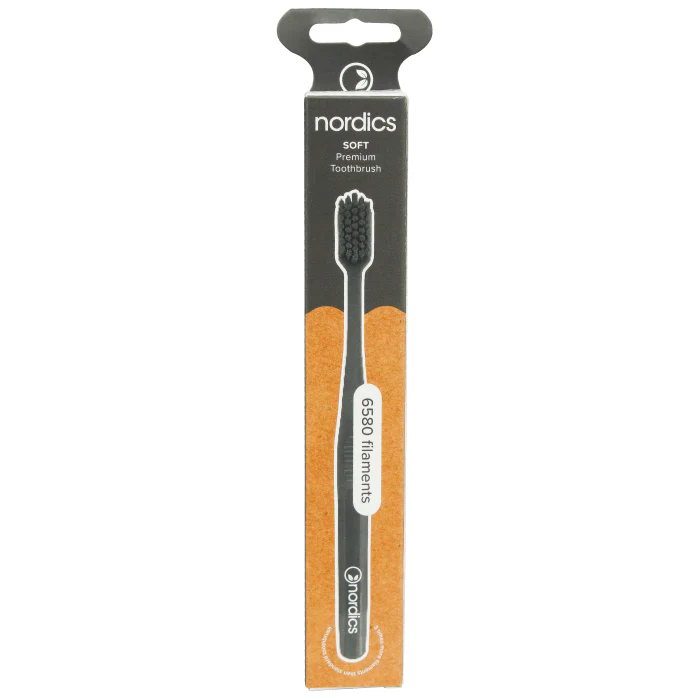 Nordics Premium Toothbrush Black(Soft)-6580