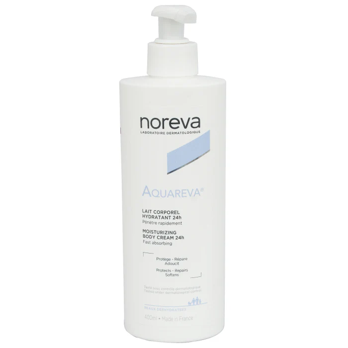 Noreva Aquareva Moisturizing Body Cream 24hrs 400ml