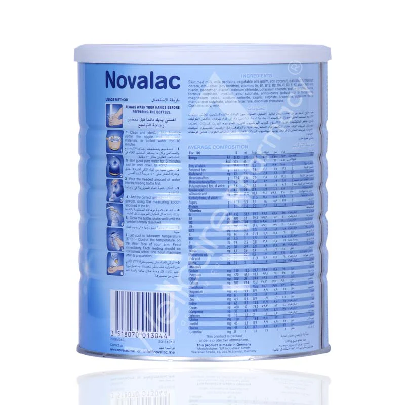Novalac 1 Infant Formula 800g - Image 3