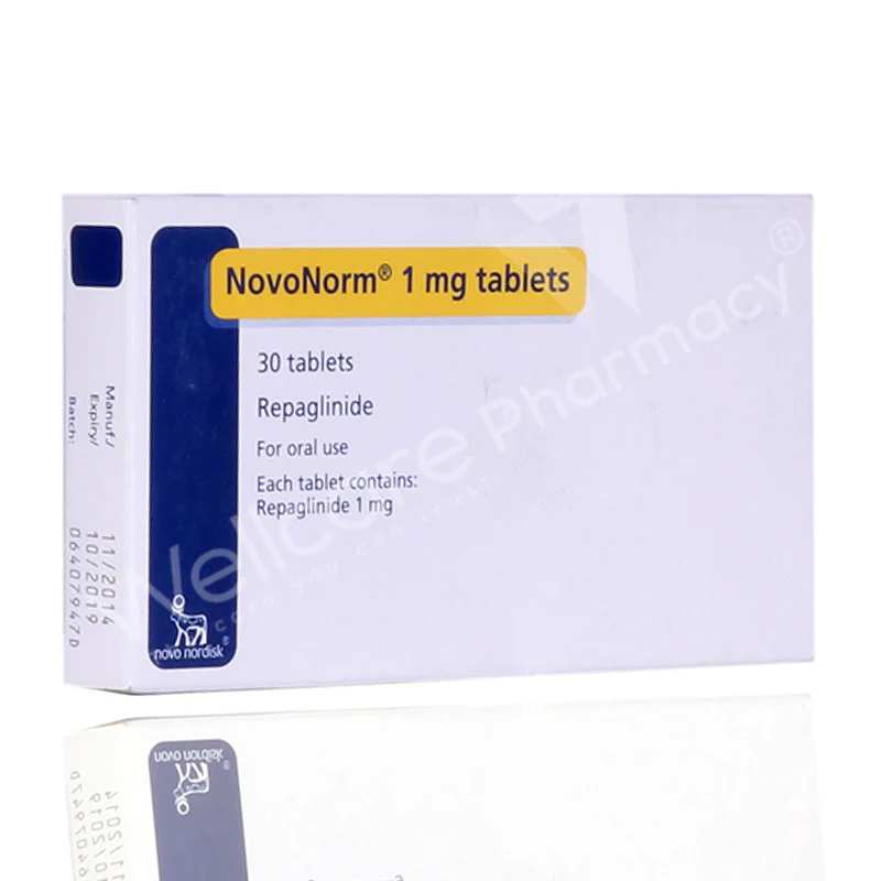 Novonorm 1mg Tablets 30'S