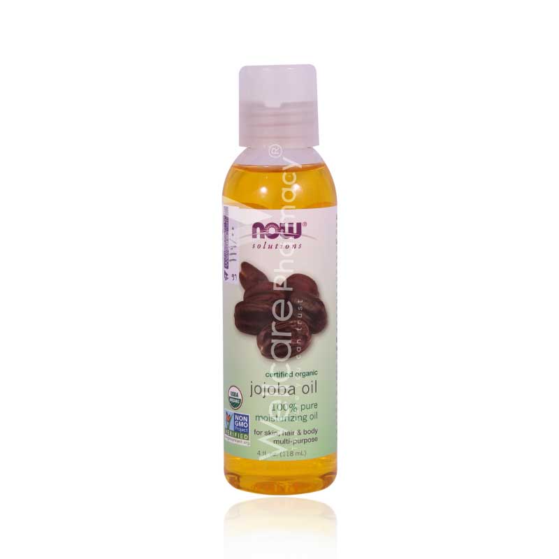 Now Jojoba Oil Organic  100% Pure 118ml