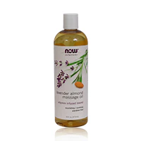 Now Lavender Almond Massage Oil 473ml - Image 2