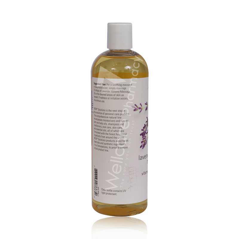 Now Lavender Almond Massage Oil 473ml - Image 3