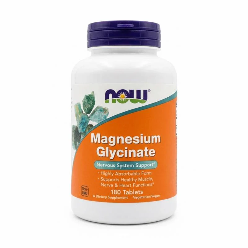 Now Magnesium Glycinate Tablets 180'S
