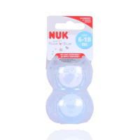 Nuk Blue 6-18m Latex Soother 2'S - Image 2