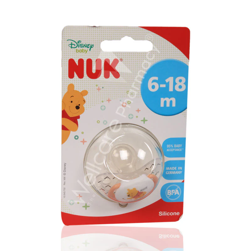 Nuk Disney Silicone Pacifier S2 6-18months 1'S