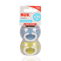 Nuk Fashion Silicone Pacifier S2 6-18 Months 2'S - Image 2
