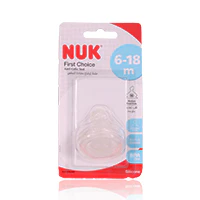 Nuk First Choice Plus Silicone Teat S2 6-18m 1'S - Image 2