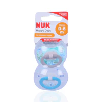 Nuk Happy Days Silicone Pacifier S1 0 To 6m 1'S 10730271 - Image 2
