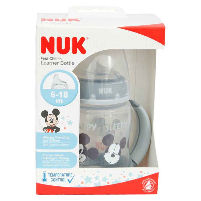 Nuk Learner Bottle Mickey Black 150ml