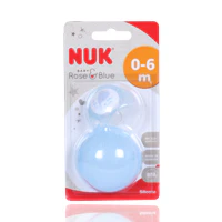 Nuk Rose Blue 0 To 6 Months Soother 1'S - Image 2