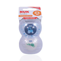 Nuk Trendline  0-6m Silicone Soother 2'S - Image 2