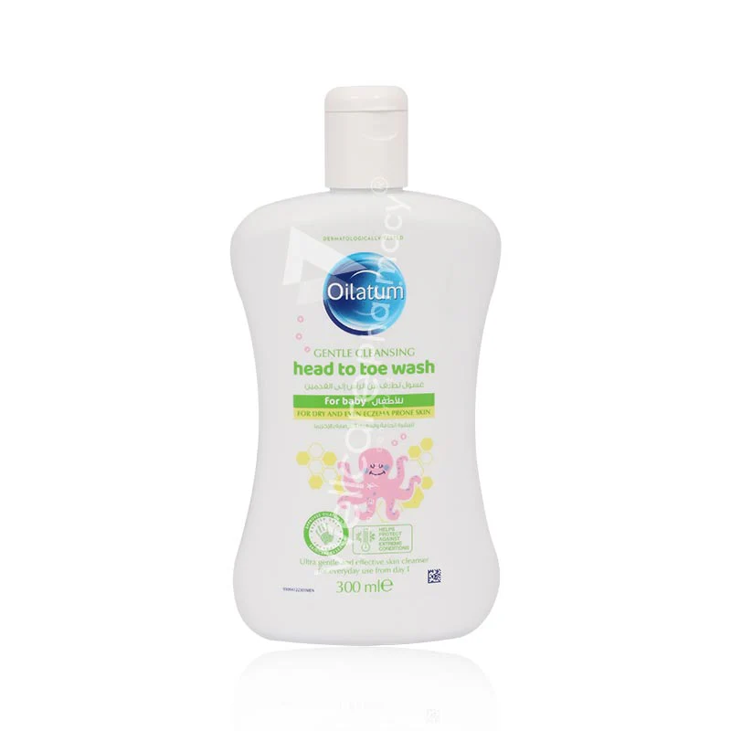 Oilatum Baby Gentle Cleansing Head To Toe Wash 300ml - Image 2