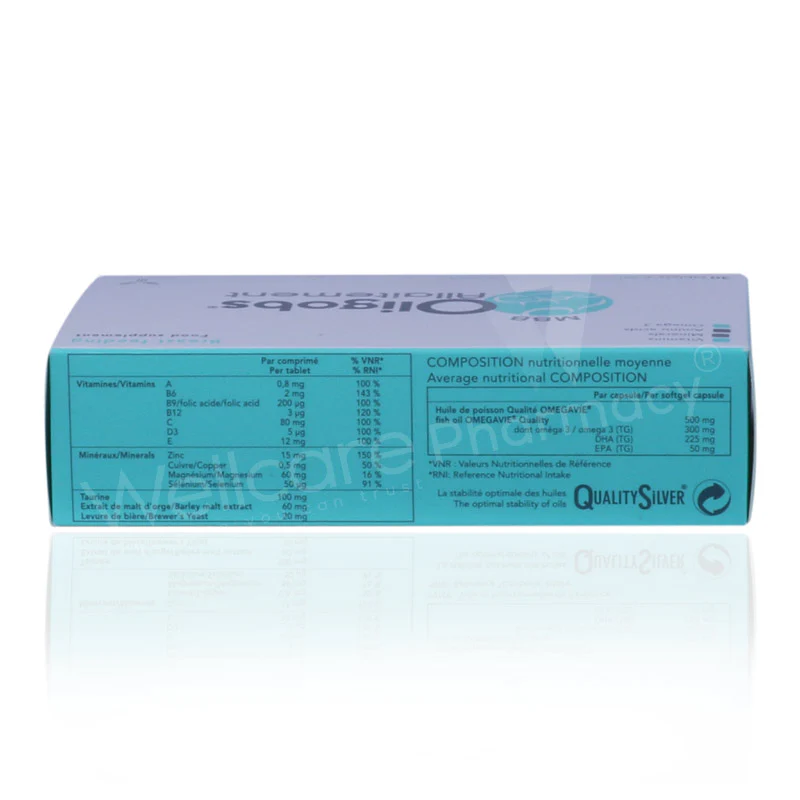 Oligobs Allaitement Breast Feeding Capsules 30'S / Tablets 30'S - Image 4