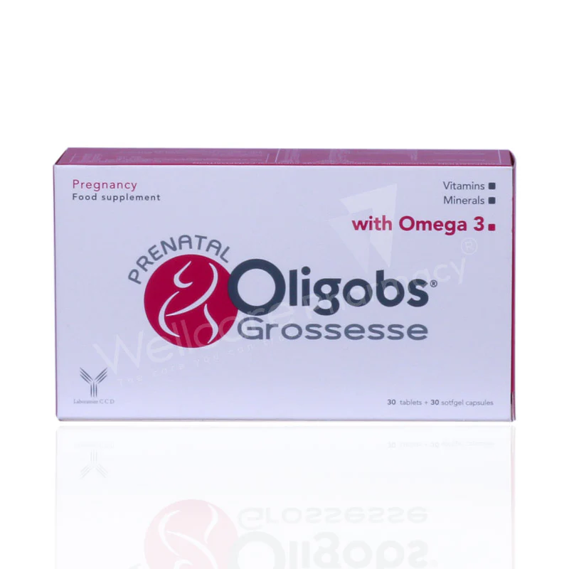 Oligobs Pregnancy Vitamins & Minerals With Omega 3 Softgel 30'S /Tablets 30'S - Image 4