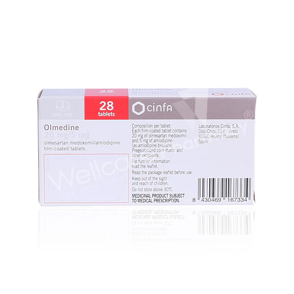 Olmedine 20mg/5mg Tablets 28'S - Image 3