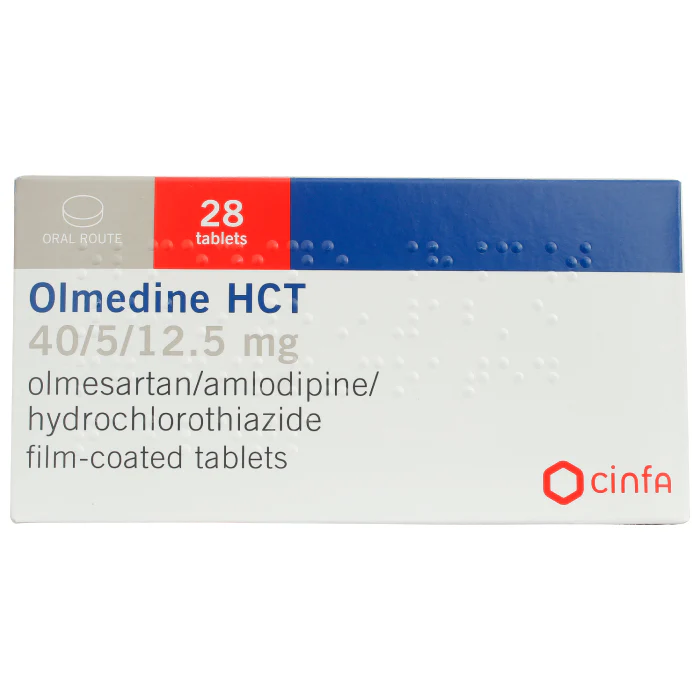 Olmedine Hct 40mg/5mg/12.5mg Tablets 28'S