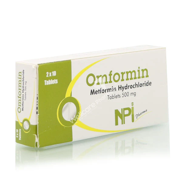 Omformin 500mg Tablets 20'S - Image 3